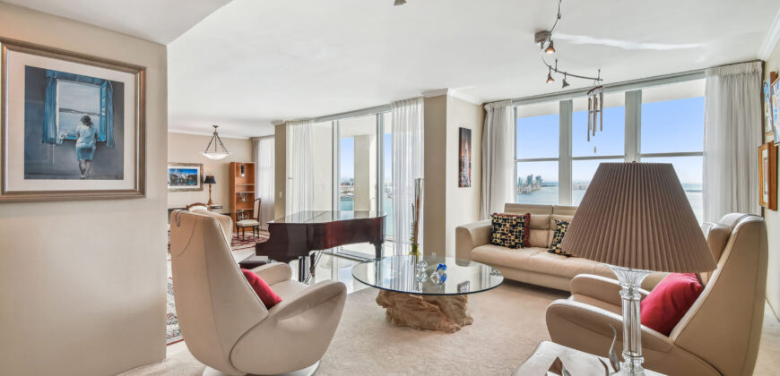 Waterfront Penthouse in Brickell Key, Miami